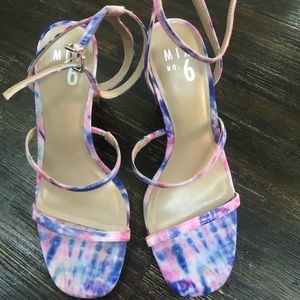Mix NO. 6 Ariel watercolor pumps